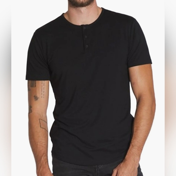 All in Motion T Shirt Mens size S black Supima Cotton Moisture Wick - Picture 1 of 8